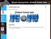 Tablet Screenshot of globalgamejam.gamefiction.com
